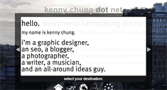 Desktop Screenshot of kennychung.net